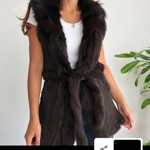 Fox vest/ excellent preowned